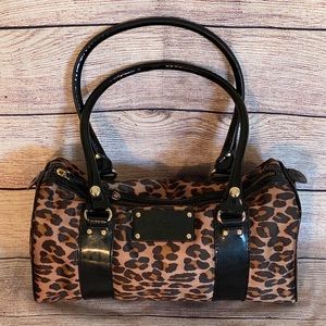Kate Spade bag cheetah print patent leather